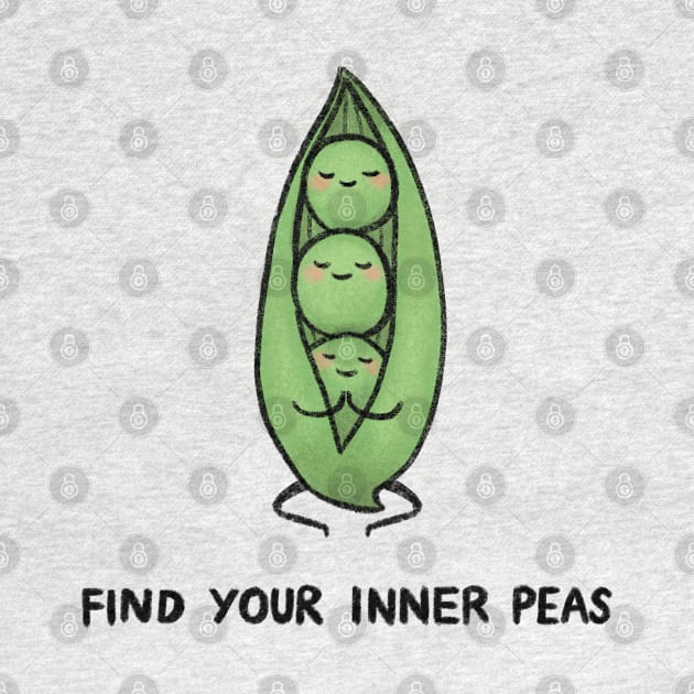 Find Your Inner Peas by drawforpun